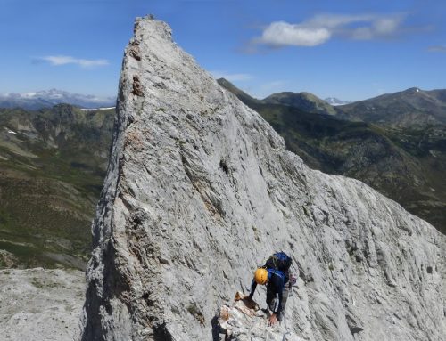 Espolón norte del Espigüete. 250 m. 6c+/Ae, D+