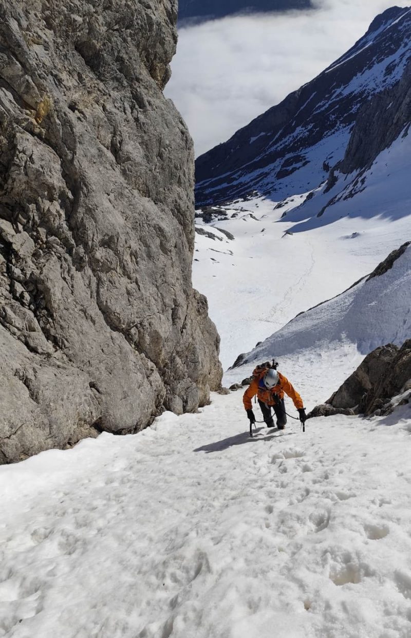 Croquis de la ascensión
