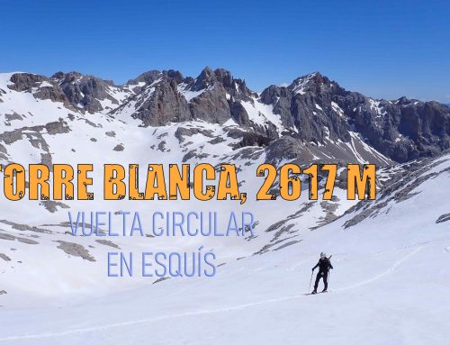 Torre Blanca en esquís, vuelta circular.