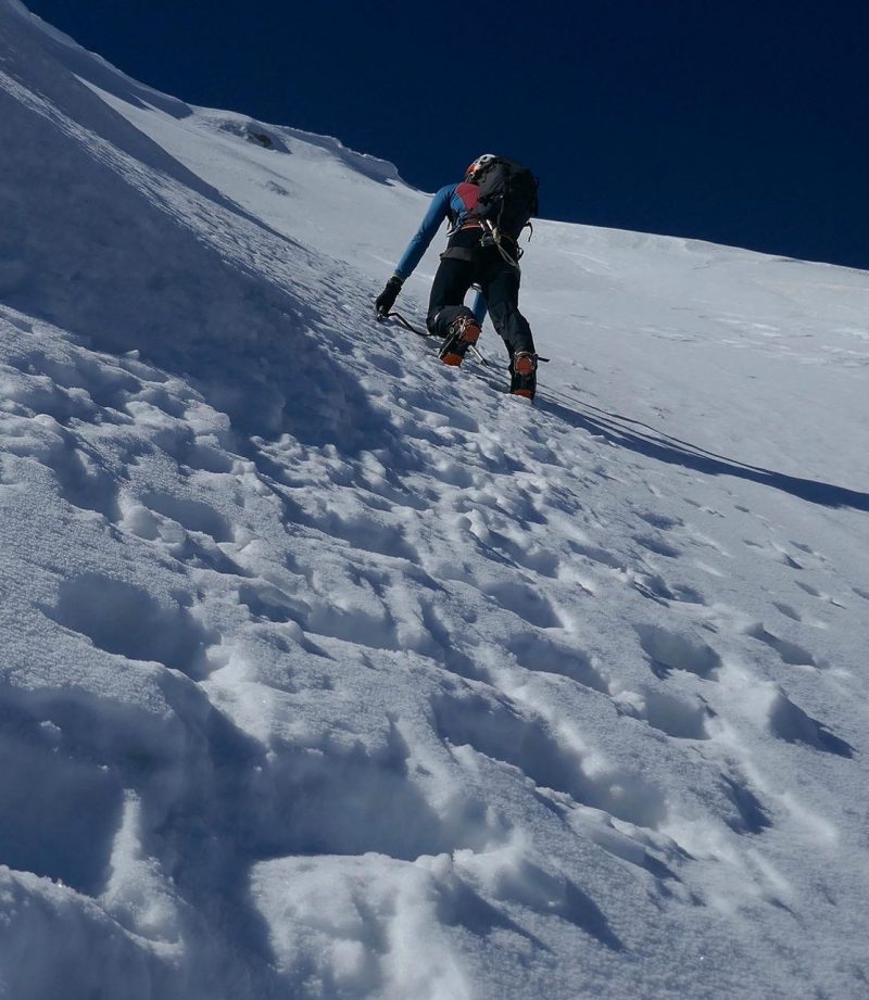Croquis de la ascensión