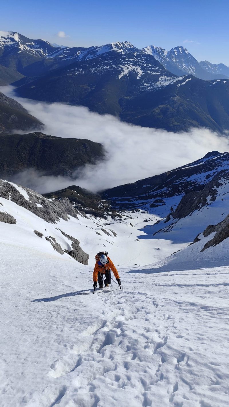 Croquis de la ascensión